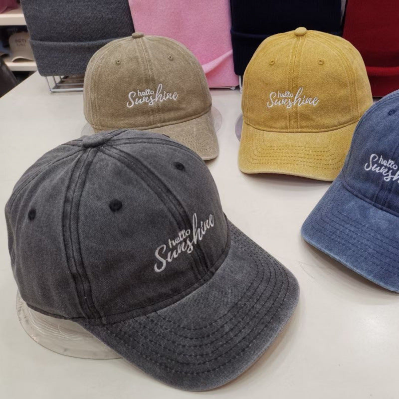 Women's Embroidered Cotton Baseball Cap Kalsten