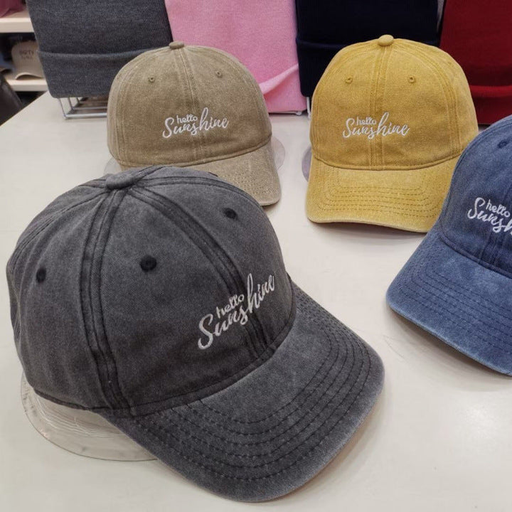 Women's Embroidered Cotton Baseball Cap Kalsten