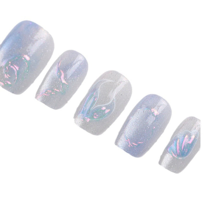 Iridescent Nail Art Press-On Collection Kalsten