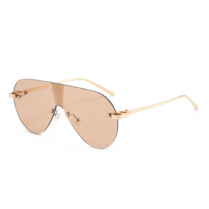 Ladies Oversized Sunglasses in Modern Aviator Style Kalsten