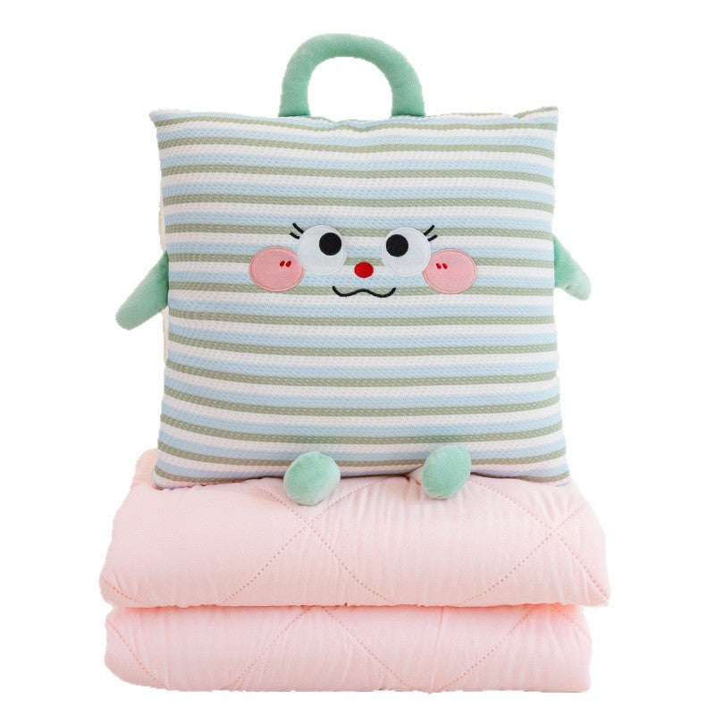 Cuddle pillow with lovable animal motif Kalsten