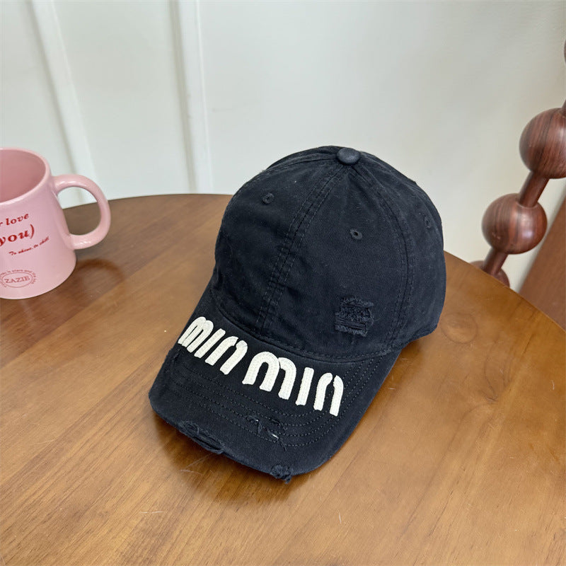 Women's Distressed Graphic Baseball Cap Kalsten