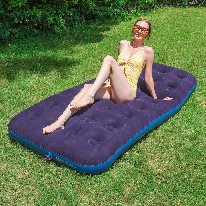 Women's Comfortable Inflatable Lounge Chair with Soft Surface Material Kalsten
