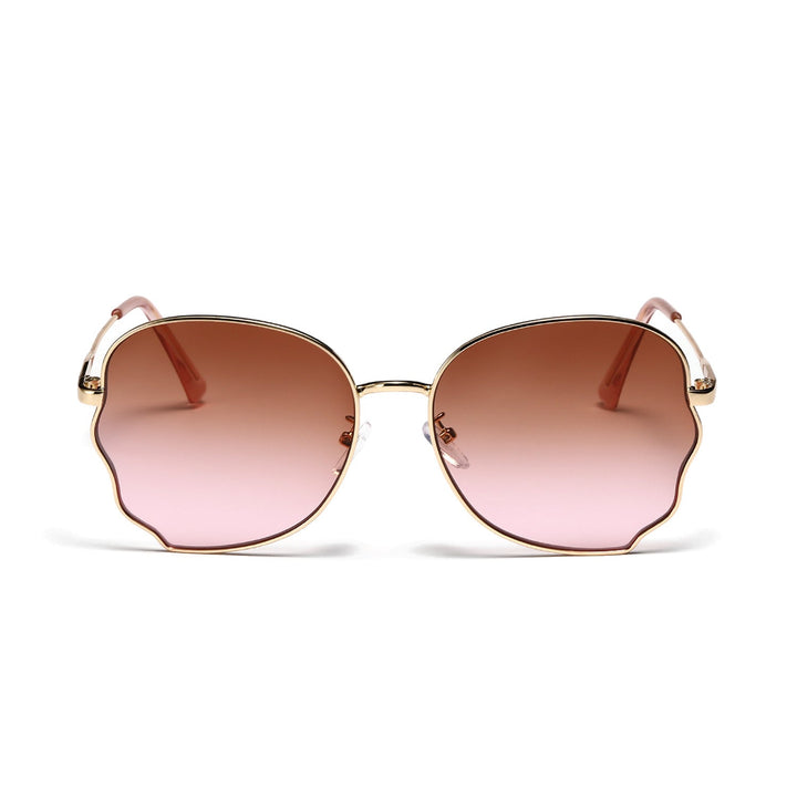 Ladies elegant oversized sunglasses with protective frame Kalsten