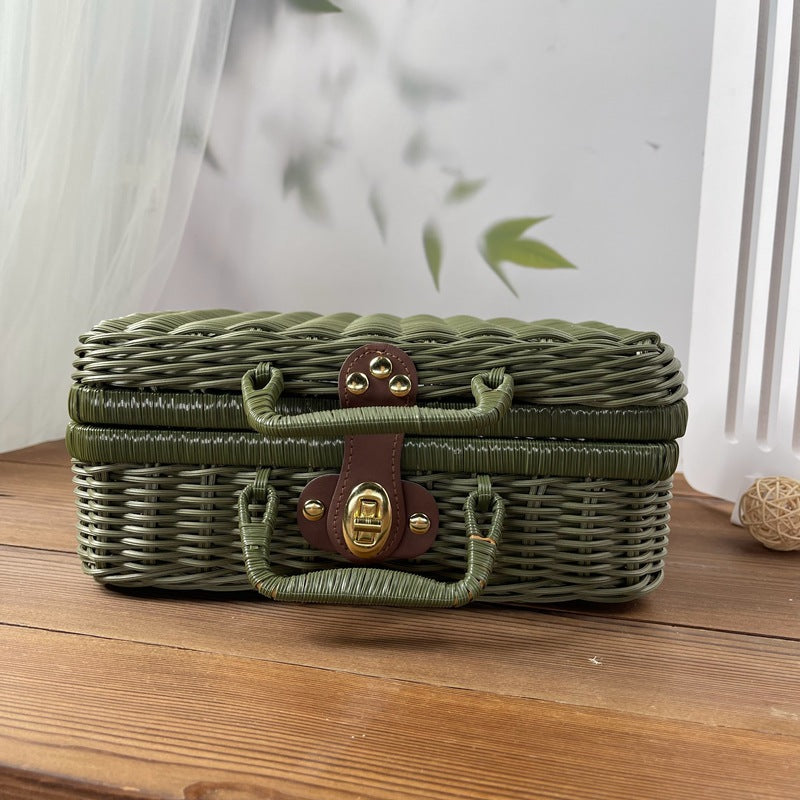 Ladies Rattan Handbag Kalsten