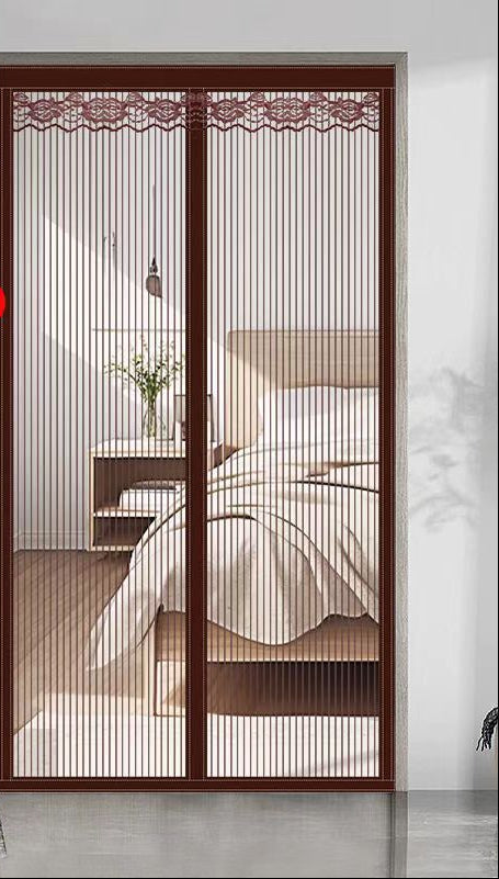 Magnetic Closure Mesh Curtain Kalsten