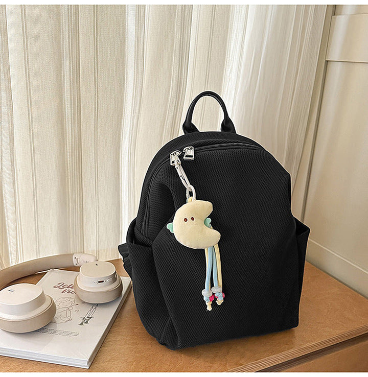 Lightweight Textured Mini School Backpack