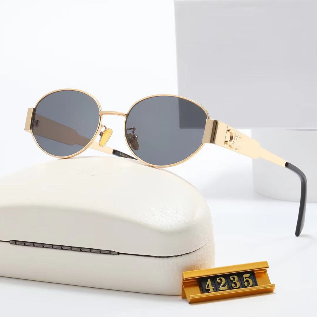 Women's exclusive oval-shaped designer sunglasses Kalsten