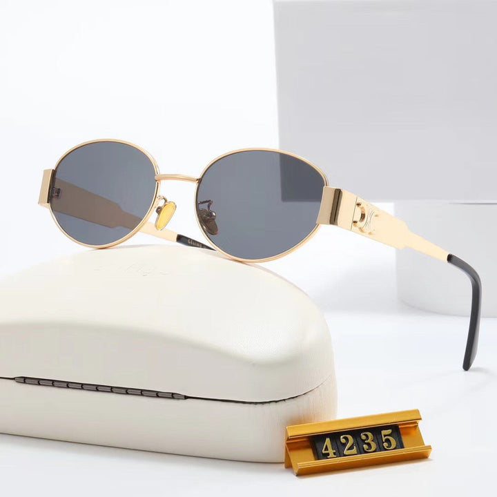 Women's exclusive oval-shaped designer sunglasses Kalsten