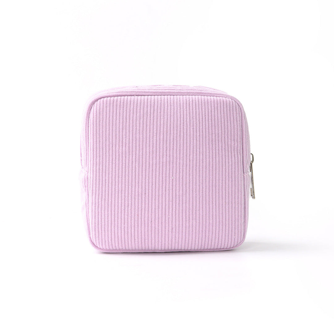 Cosmetic storage bag with structured surface Kalsten