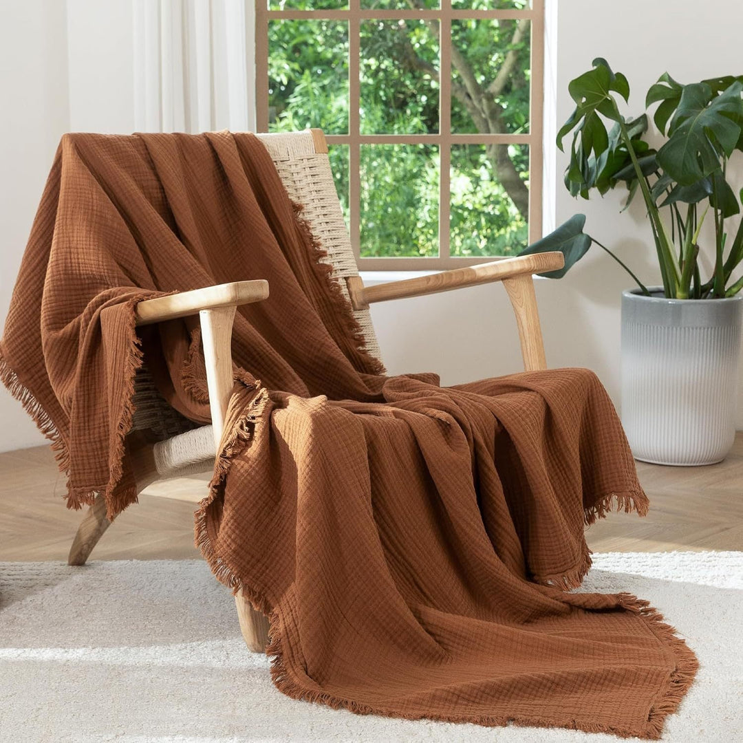 Women's Soft and Breathable Throw Blanket Bowlift