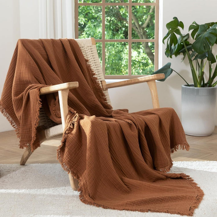 Women's Soft and Breathable Throw Blanket Bowlift