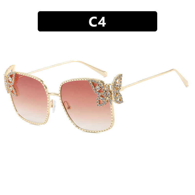 Ladies extravagant glasses with sparkling accents Kalsten