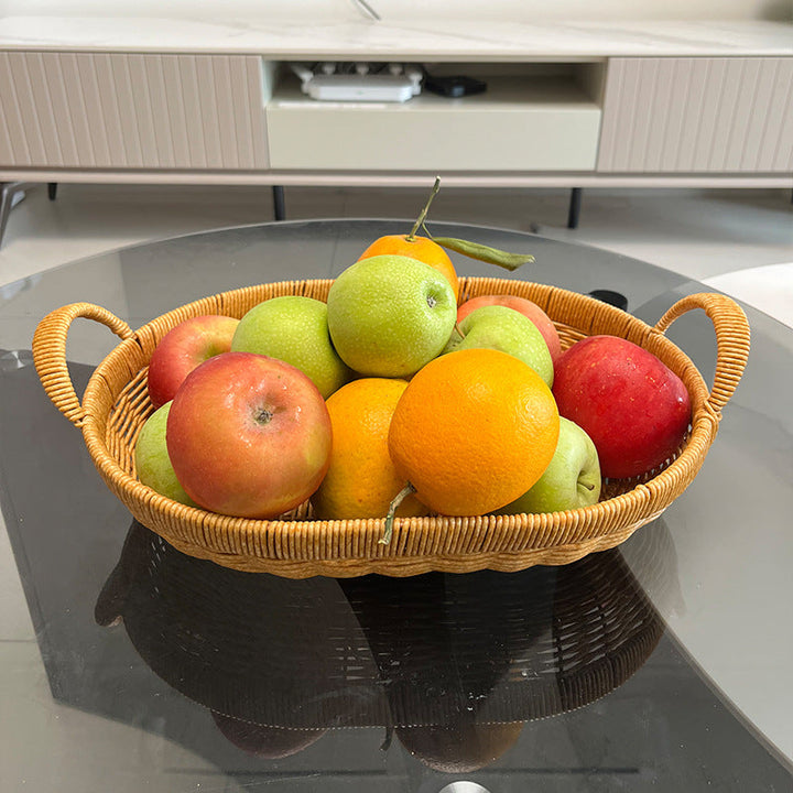 Women Oval Basket with Handles Kalsten