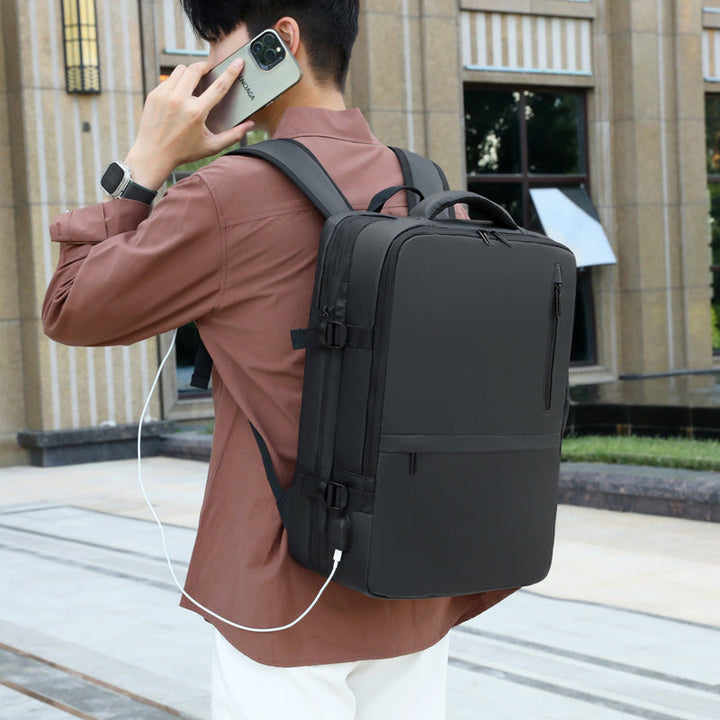Laptop backpack with ergonomic back padding and innovative organizer compartments Kalsten
