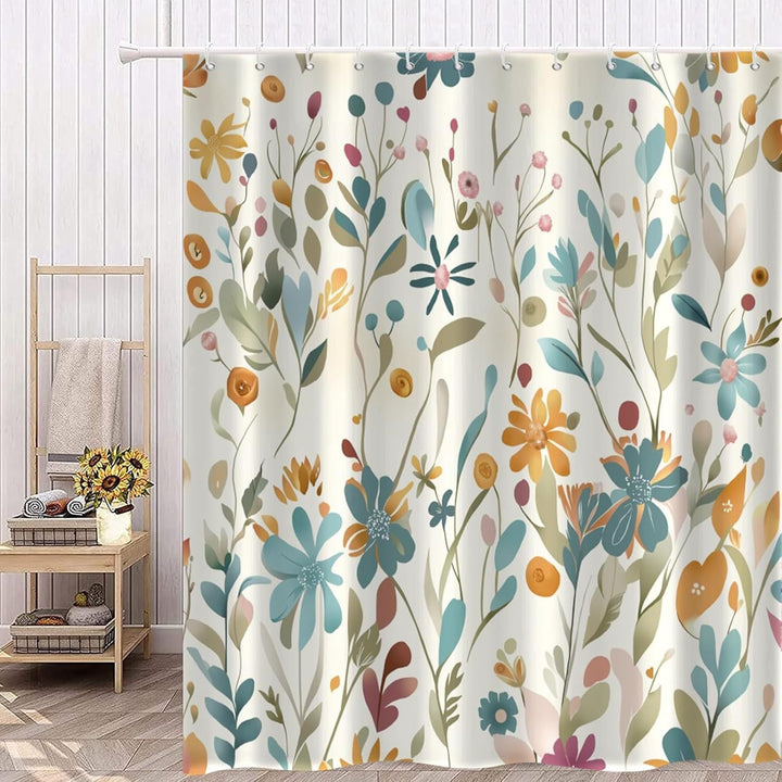 Floral Print Shower Curtain Kalsten