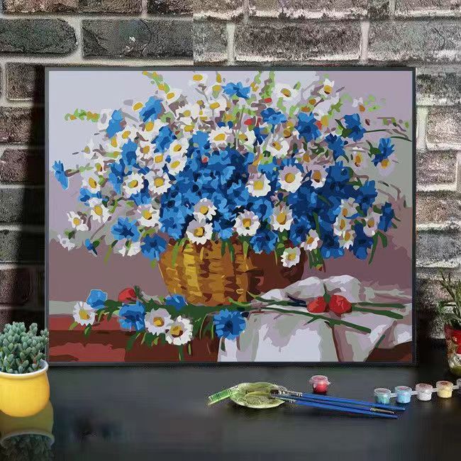 Floral Still Life Canvas Art Print Kalsten