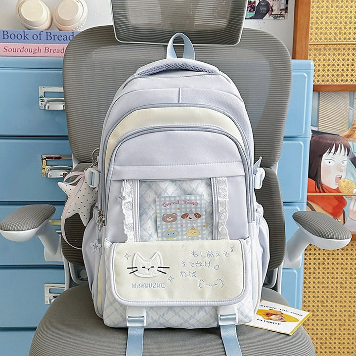 Cute Character-Themed School Backpack