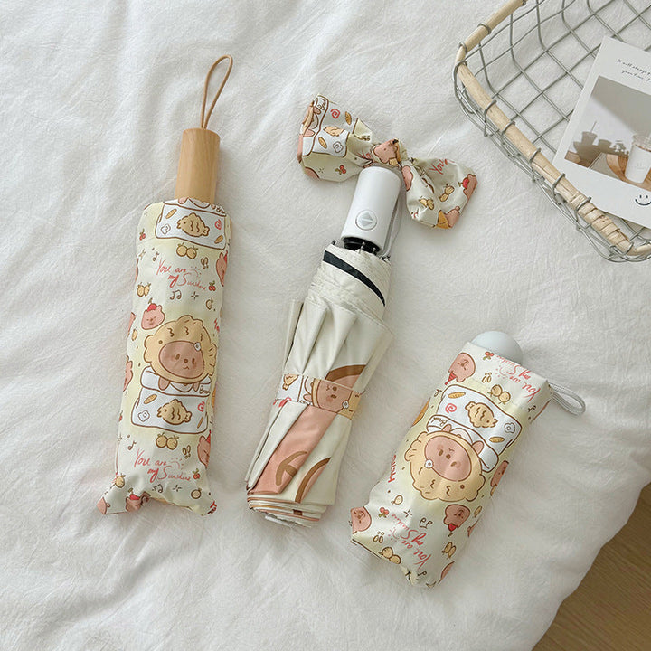 Ladies Automatic Umbrella with Playful Design Kalsten