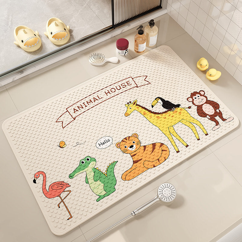 Animal-Themed Bath Mat Kalsten