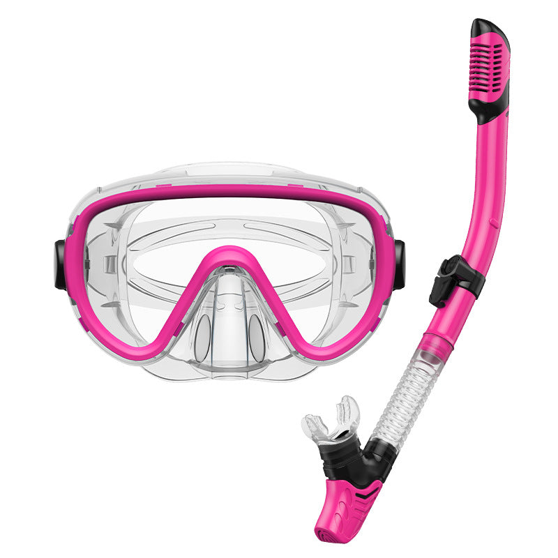Premium dive mask with anti-fog function and flexible breathing tube Kalsten