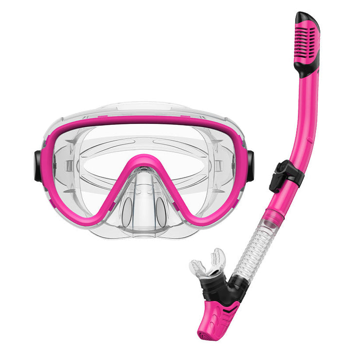 Premium dive mask with anti-fog function and flexible breathing tube Kalsten