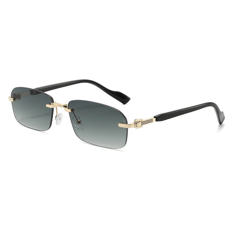 Men's Sleek Geometric Frame Sunglasses Kalsten