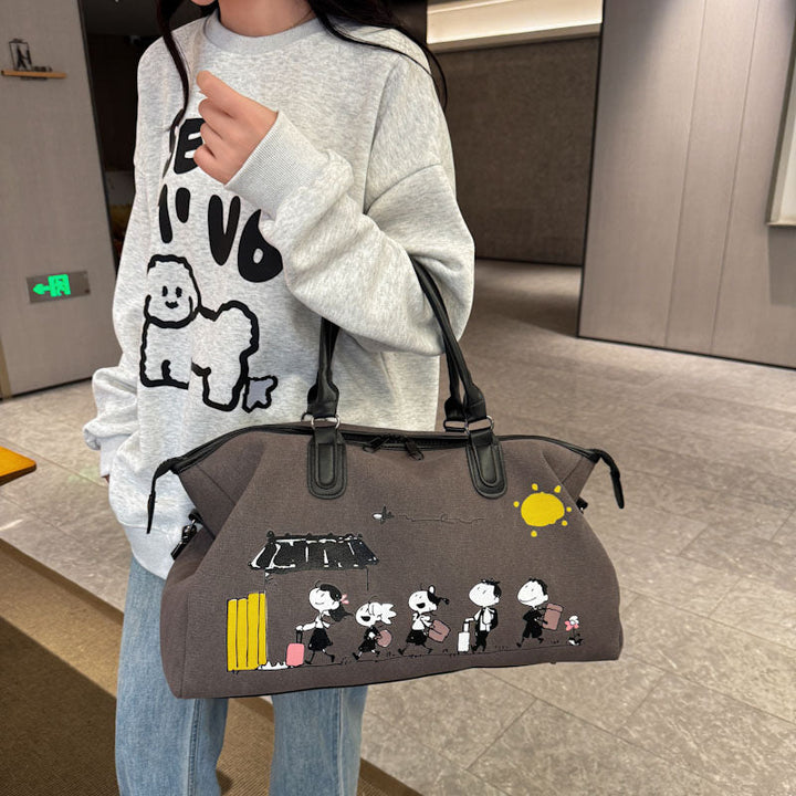 Multifunctional leisure travel bag with colorful design Kalsten