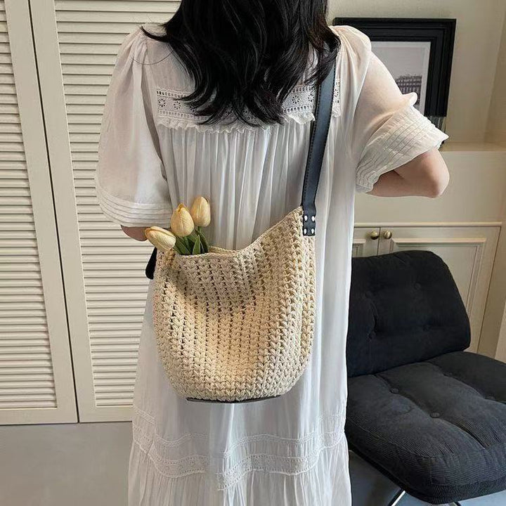 Hand-knotted shoulder bag Kalsten