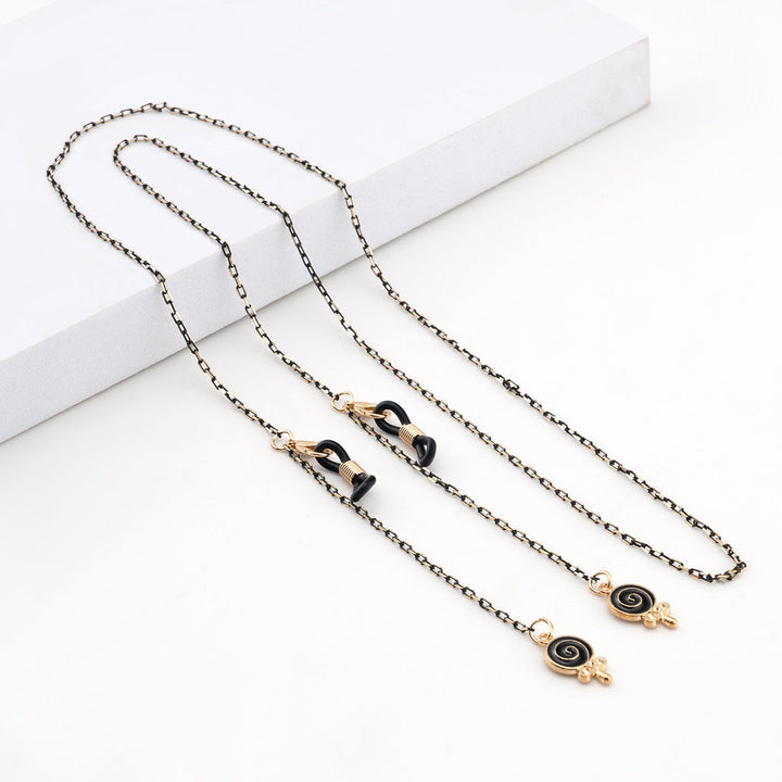 Elegant Geometric Glasses Chain kalsten