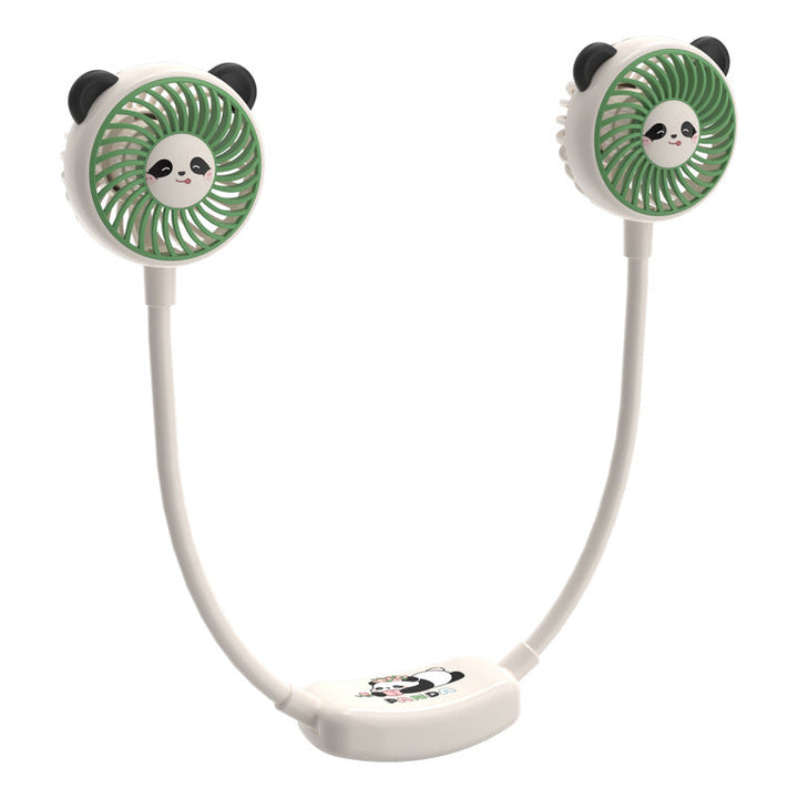 Unisex Portable Double Fan in Panda Design Kalsten