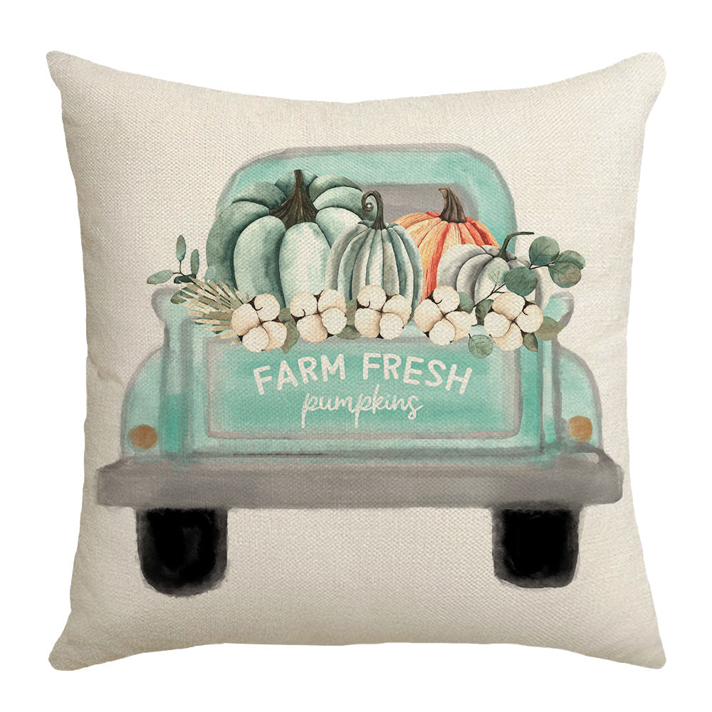 Women Decorative Pillowcase with Stylish Pumpkin Design Kalsten