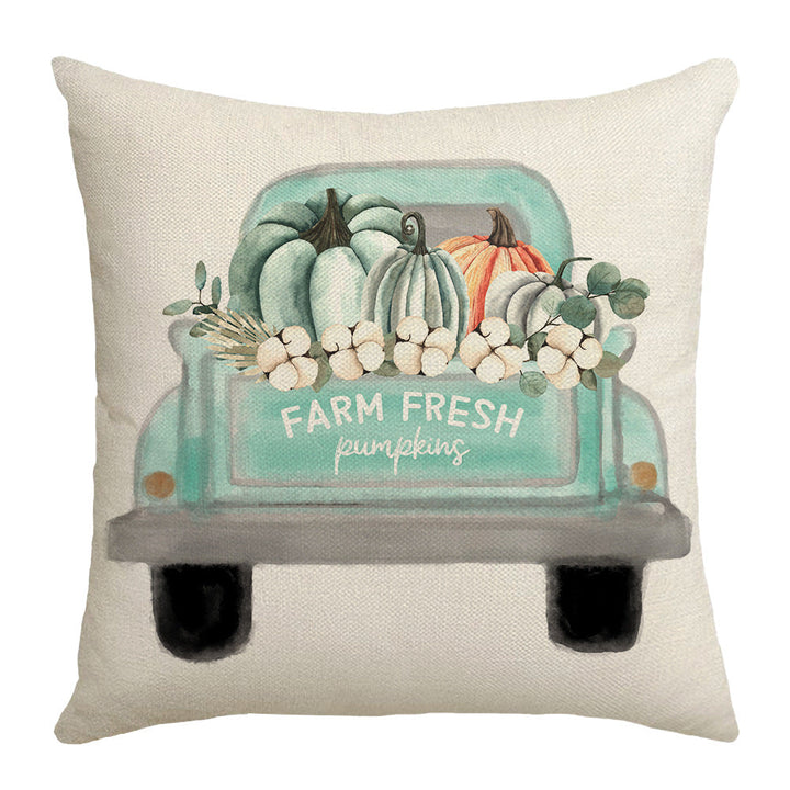 Women Decorative Pillowcase with Stylish Pumpkin Design Kalsten