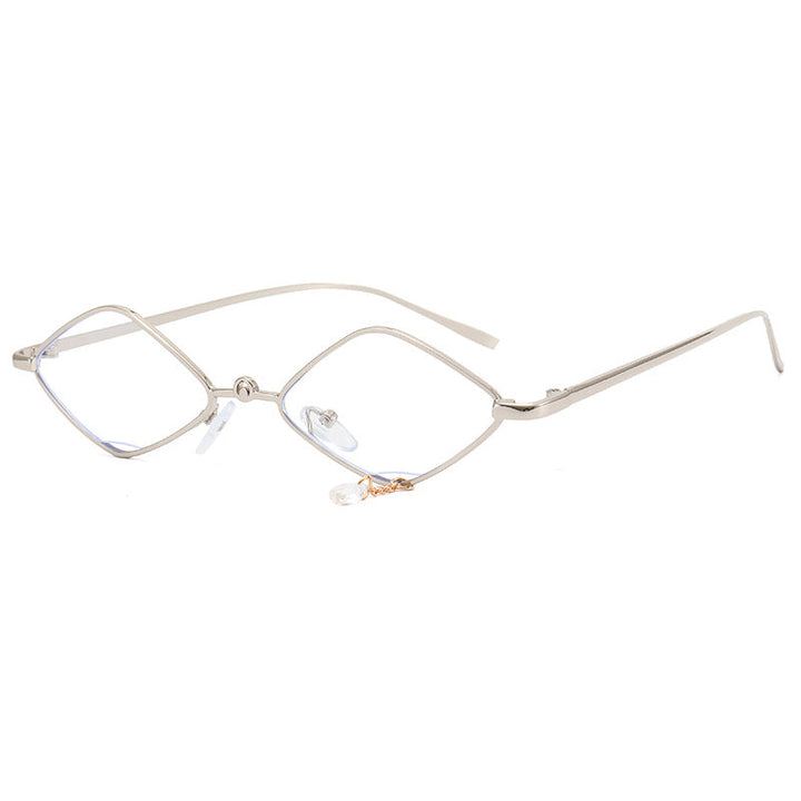 Ladies fashionable sunglasses with faceted frame Kalsten