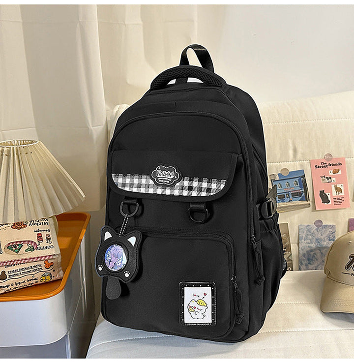 Cute Character Design Utility School Backpack
