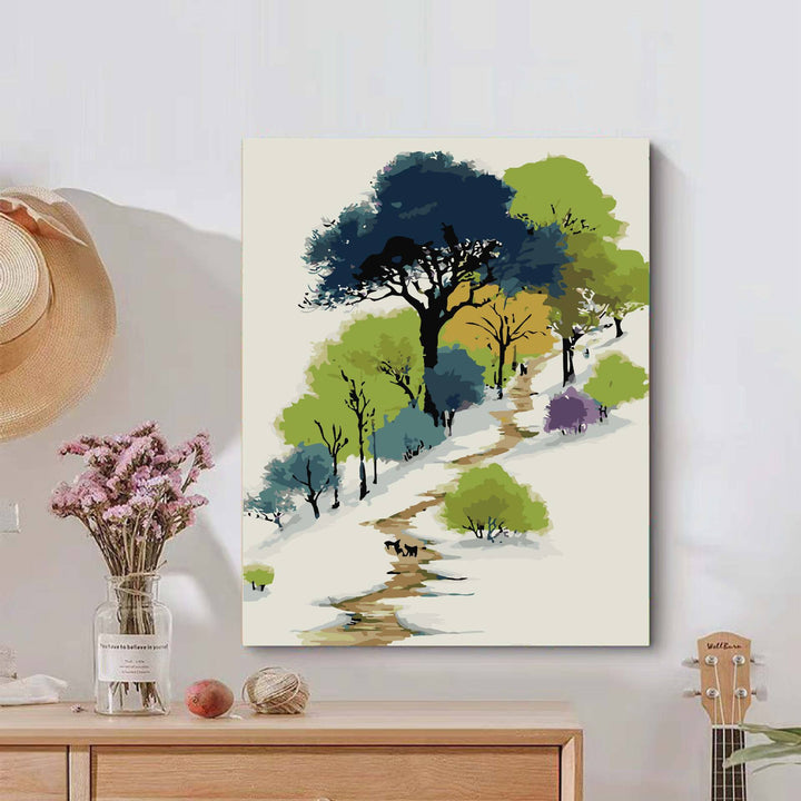 Nature-Inspired Serene Landscape Canvas Art Kalsten