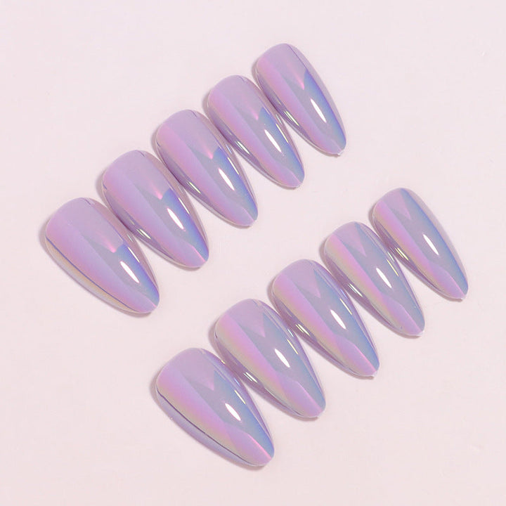 Premium Glossy Long Press-On Nails Kalsten