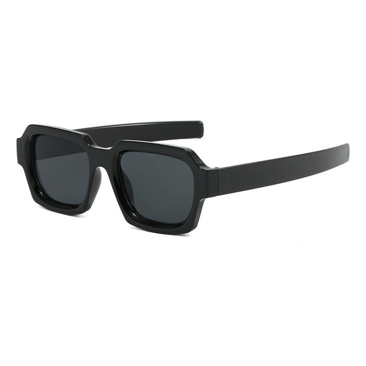 Ladies fashionable stylish square sunglasses with contrasting frame Kalsten