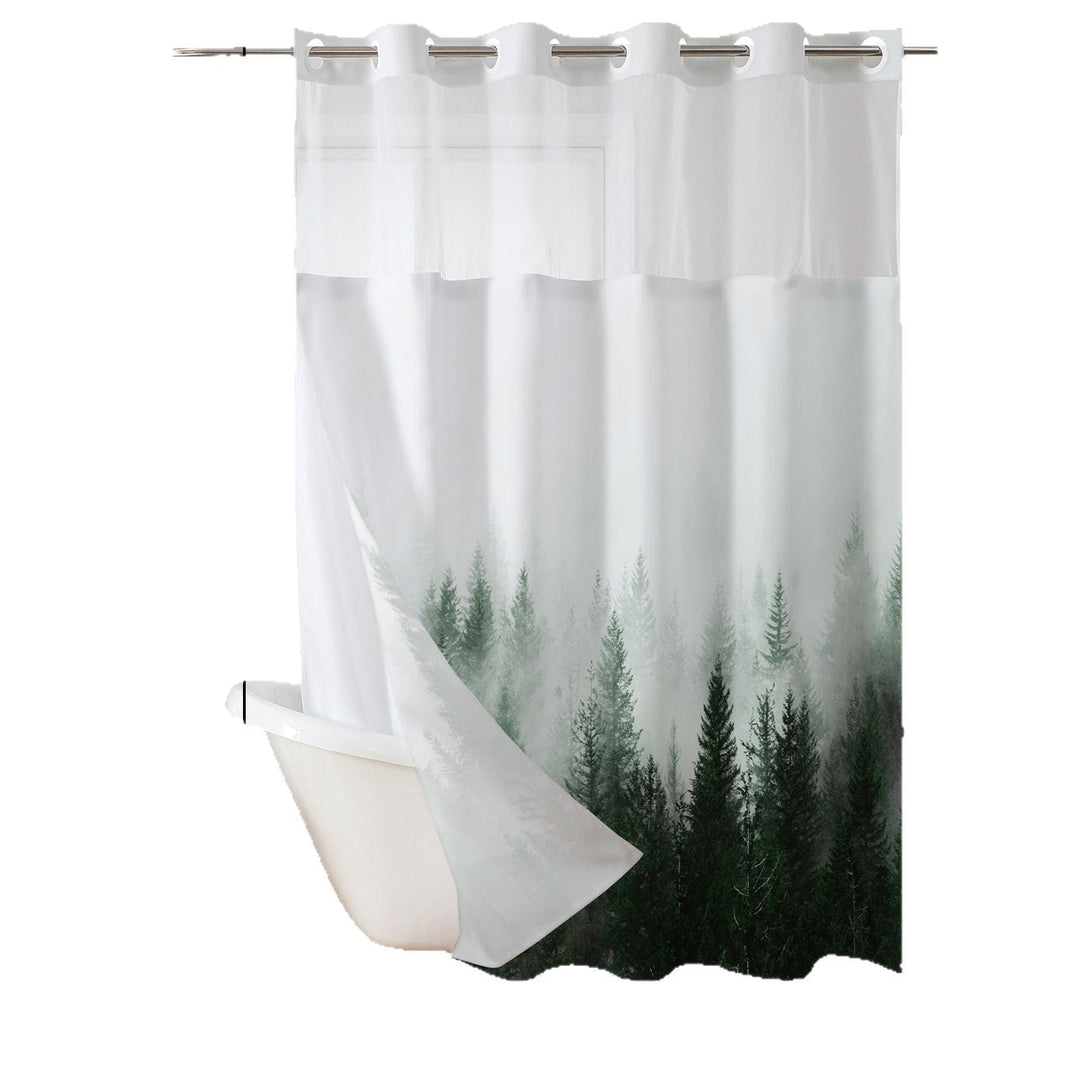 Forest Landscape Shower Curtain Kalsten
