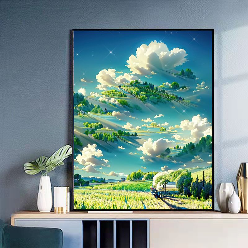Majestic Golden Phoenix Canvas Art Kalsten