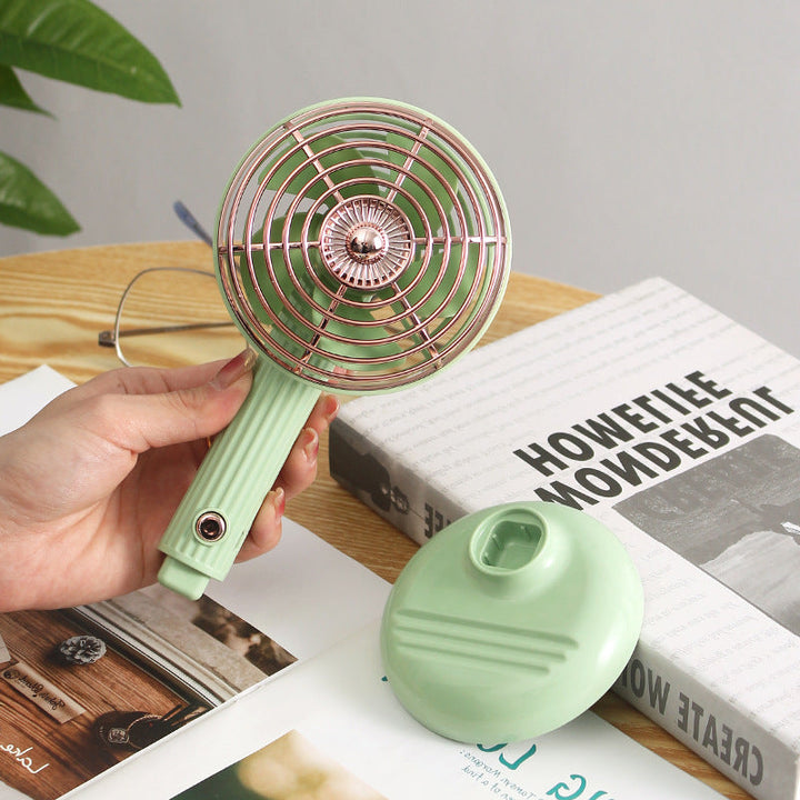 Ladies Portable Table Fan with Flexible Tilt Mechanism Kalsten