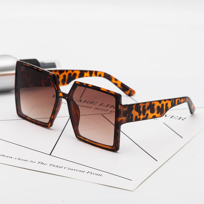 Women's Fashionable oversized sunglasses in modern hexagon design Kalsten