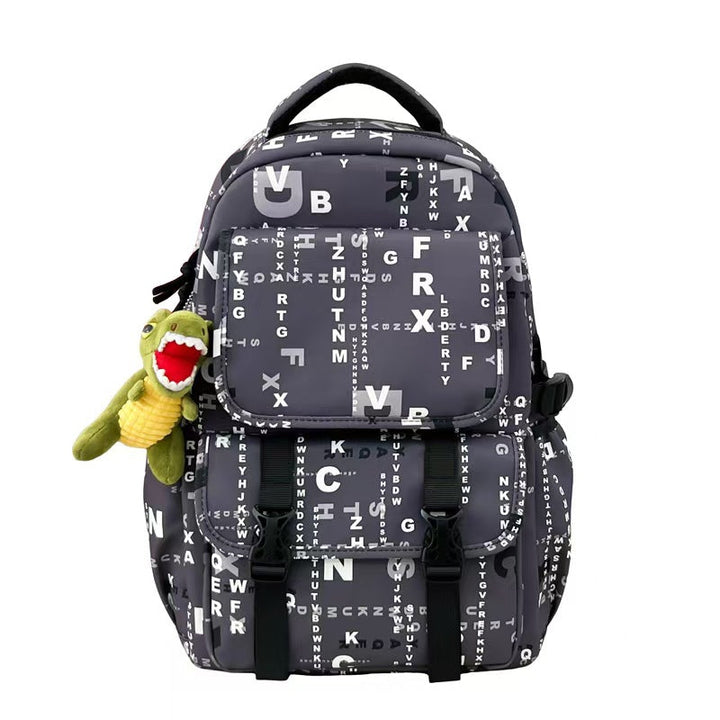 Graphic Print Large Capacity Backpack Kalsten