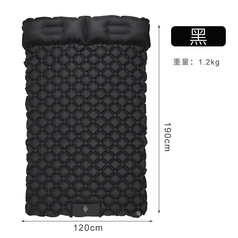 Airy and Comfortable Inflatable Sleeping Mat with Headrest Kalsten