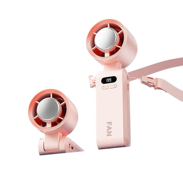 Unisex Portable Multifunction Fan with Digital Temperature Display Kalsten