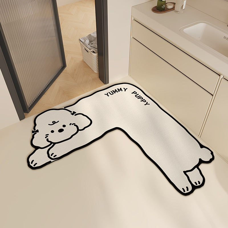Cute Animal-Themed Bath Mat Kalsten