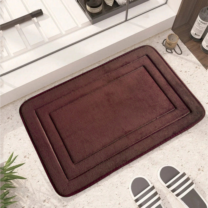 Soft Plush Rectangle Bath Mat Kalsten