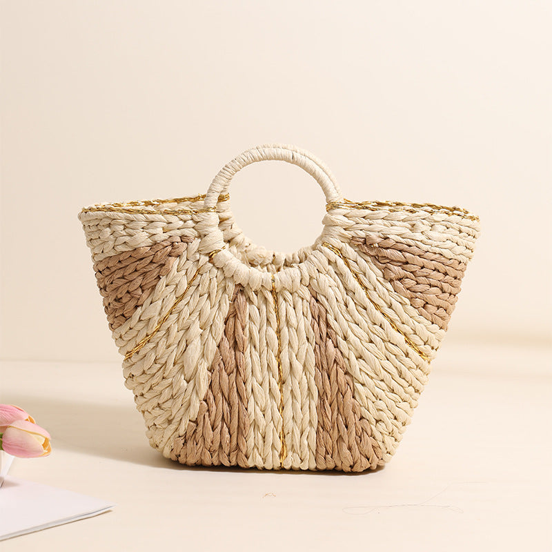 Handcrafted basket bag in modern design Kalsten