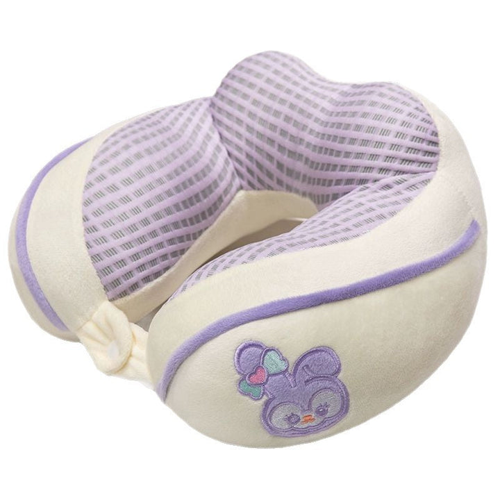 ergonomic plush neck pillow with animal motif Kalsten