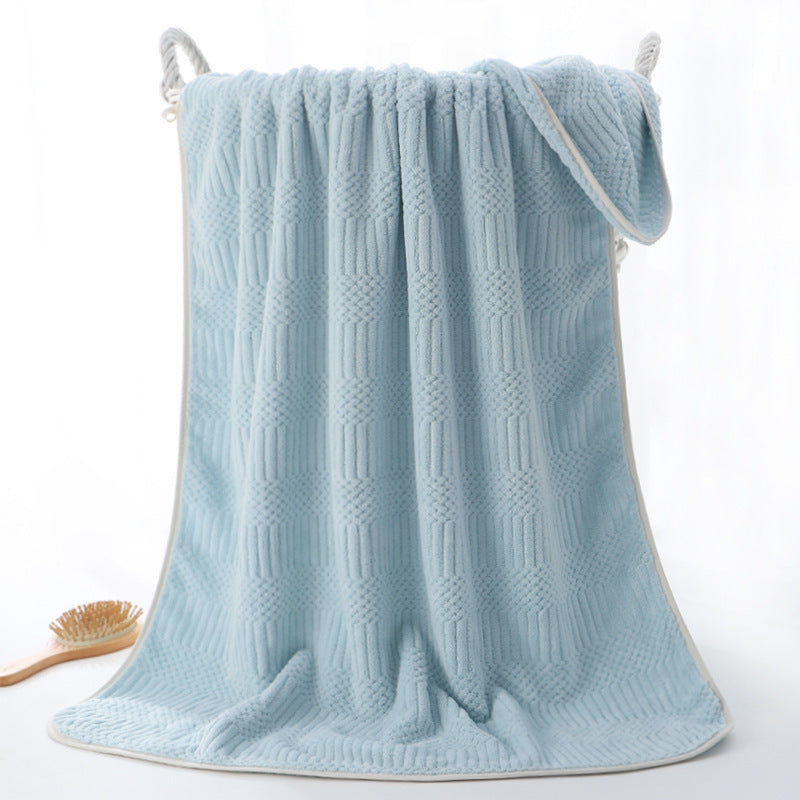 Terry Bath Wrap Blanket with Durable Handles Kalsten